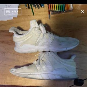 Adidas eqt support adv, triple white